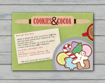 Cookie Exchange Party Invitation