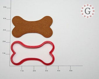 Curved Dog Bone Cookie Cutter