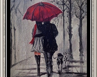 London in the Rain