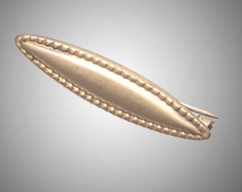 antique 14k lingerie pin