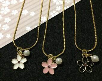 Sakura Cherry Blossom Necklace