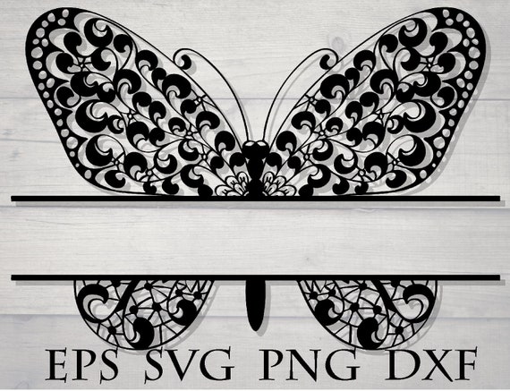 Download Free Svg Zentangle Mandala Butterfly File For Cricut ...