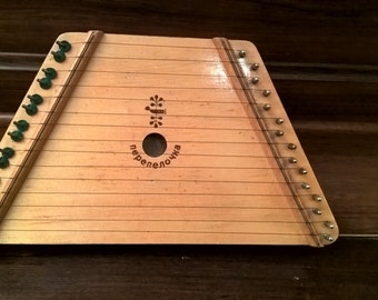 Vintage Melody Harp. Perepelochka. Made in Belarus