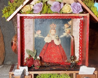 Infant of Prague Home Shrine