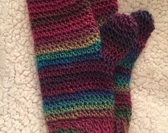 Adult Rainbow Mittens