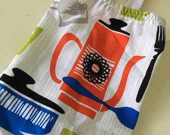 Plastic Bag Holder - Grocery Bag Holder, Dispenser - Kitchen Theme