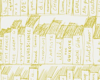 Pastel Thrift - Bibliomania Candlelight - AGF Studio - Art Gallery Fabrics (PST-85506)