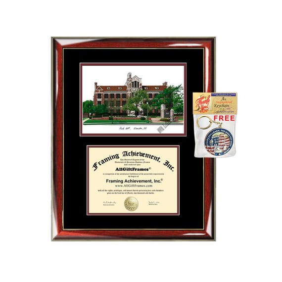 National Louis University diploma frames lithograph NLU degree
