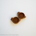 Uniquely well made bezels finished hardwood - Mahogany - 20 mm cavity - (X14-M) - Set of 2