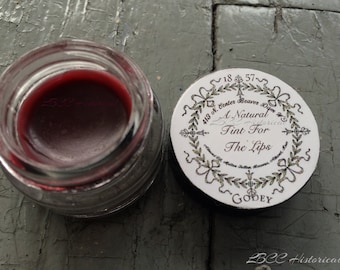 A Natural Tint For The Lips 1857 Godey's Ladies Book Tinted Lip Gloss