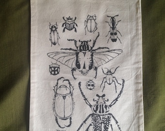 Cotton Drawstring Beetles Pouch