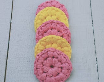 Makeup Removal Pads, Face Wipes, Cotton Pads, Scrubbies, Facial Cleansing Pads, Scrubby