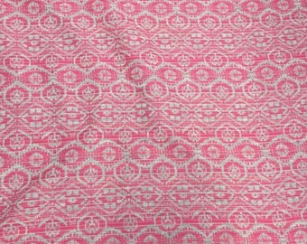 Pink tweed fabric | Etsy