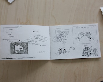 Looking for Klovharu - a comic about Tove Jansson & Finland - artist's book
