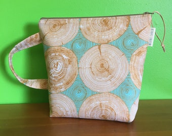 Small Wedge Sock Knitting Bag