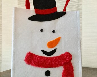 Bag of Christmas snowman themed kids