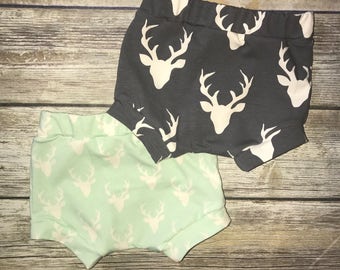 Deer Print Leggings & Shorties