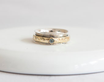 Arwen * Meditation Ring * Spinner Ring * Spinning Ring * Anxiety Ring * Worry Ring * Boho Ring * Spin Ring * Prayer Ring * Custom Ring *