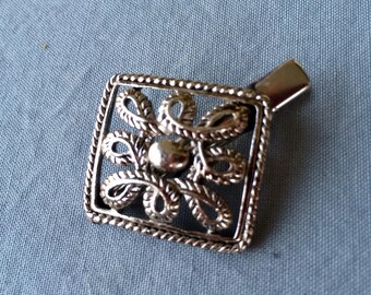 Upcycled Silver Hair Clip