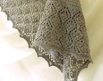 Peppernut Lace Shawl Knitting Pattern PDF