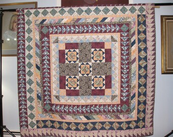 Downton Abby Lap/Throw Quilt