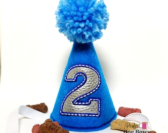 Dog Birthday Hat, Boy Dog Party Hat, Dog Cake Smash, Dogs First Birthday, Dog Costume Hat, Party Hat, Birthday Boy, Gotcha Day