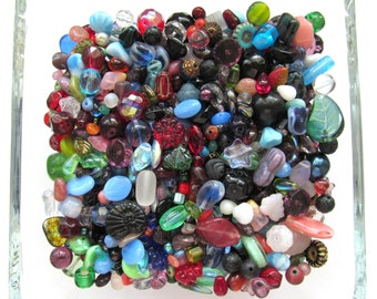 Czech Glass Bead Soup - Two Ounce Serving