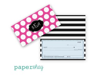Checkbook Cover, Monogrammed Checkbook Cover, Personalized Checkbook Cover, Custom Checkbook Cover, Vinyl Checkbook Cover Design your own