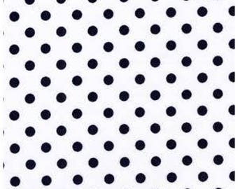 40% OFF SALE! Dumb Dot White / Black - Michael Miller