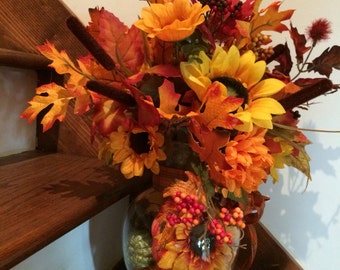 Fall Snflower Floral Arrangement
