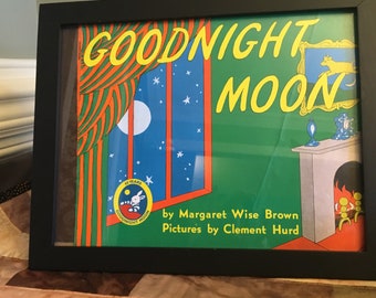 Goodnight Moon framed cover art