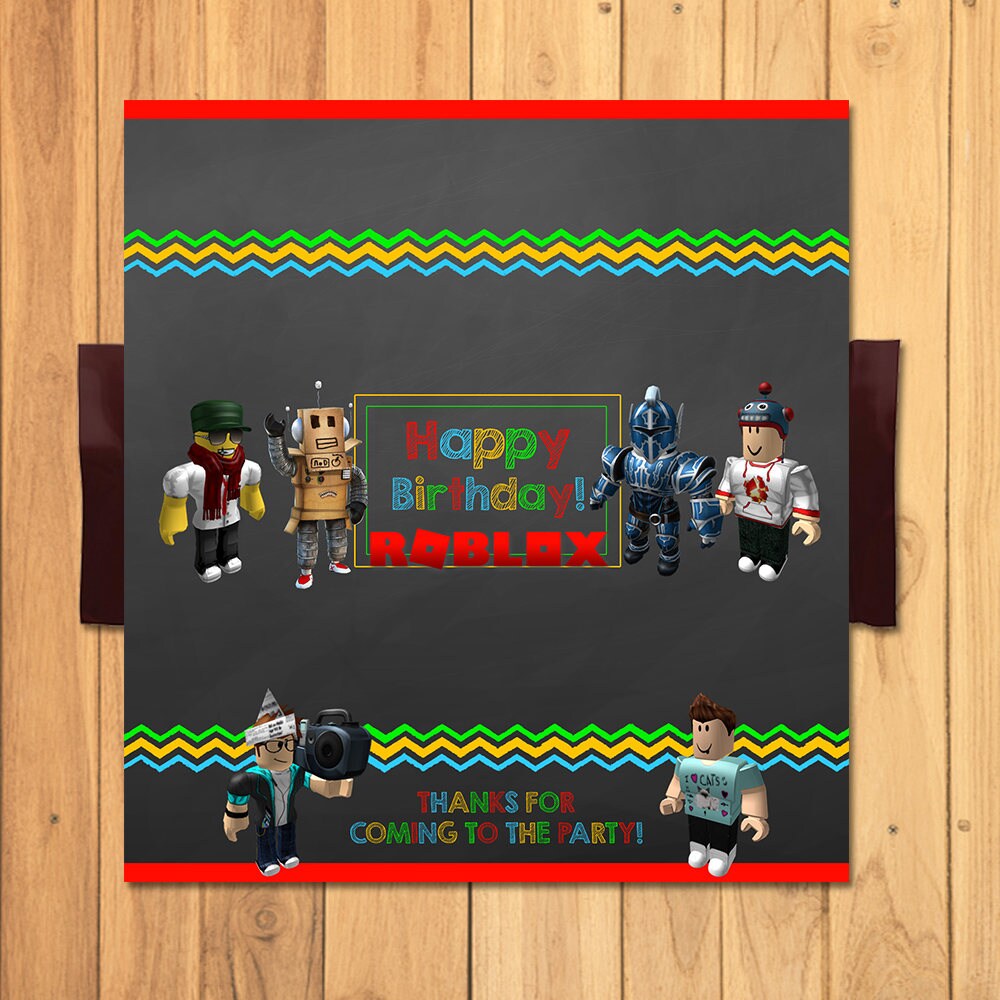Roblox Candy Bar Wrapper Chalkboard Roblox Chocolate Bar