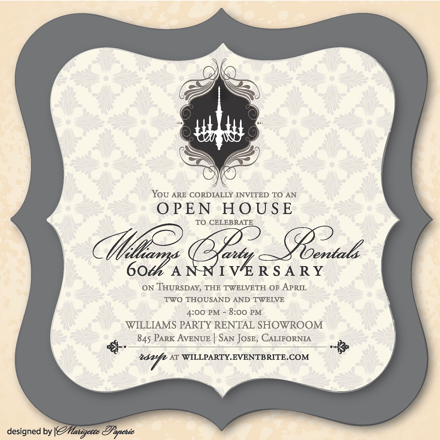 elegant event invitations