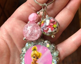 Tinkerbell Resin Keychain
