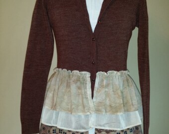 Romantic Ruffled Sweater