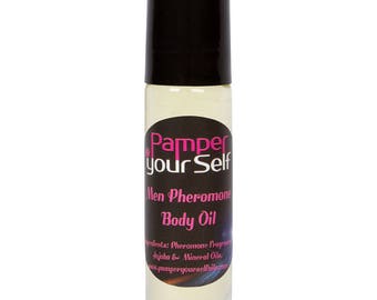 Naked! Men Pheromone Perfume Oil, 1/3 Fl Oz Scented