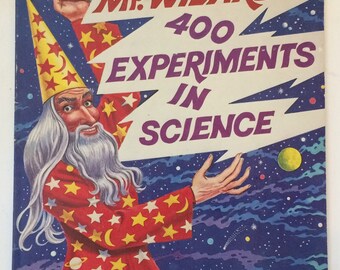 1968 Vintage Science Project Book Experiments Projects Paperback Plants Energy Water Light Sound Heat Middle School Students