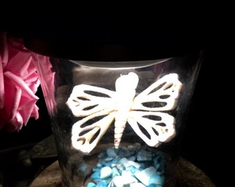Luminous Butterfly Lighted Table Accent (Embellished)