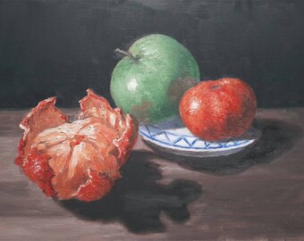Original oil painting still life X