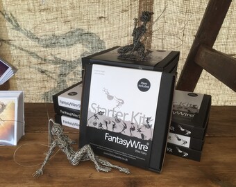 Wire Fairy starter kit 1 (Including Pliers) - everything you need to make your own fairy wire sculpture