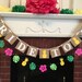 Pineapple Party / Tropical Bridal Shower Decorations / Pineapple Bride to Be Banner / Luau Bachelorette Party Decor / You Choose the Colors