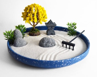 Aromatherapy Zen Garden // Essential Oil Diffuser // DIY Kit // Relaxation Gifts // Meditation // Lavender // Lava Rocks // Temple Pagoda