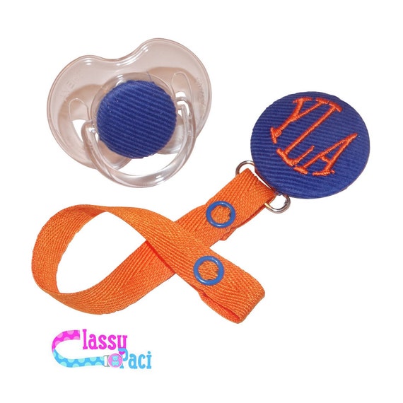 Items similar to Personalized Pacifier clip,pacifier clip girl boy