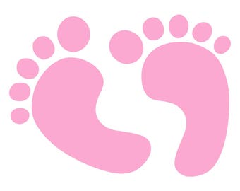 Download Baby feet cricut | Etsy