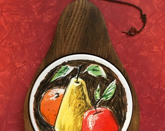 Fred Press Cheeseboard Signed
