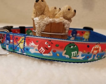 Candy Handmade Dog Collar 1 Inch Wide Large Only Last One