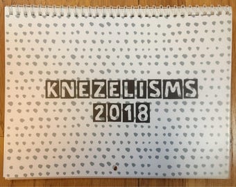 Knezelisms Daily Drawing 2018 Calendar