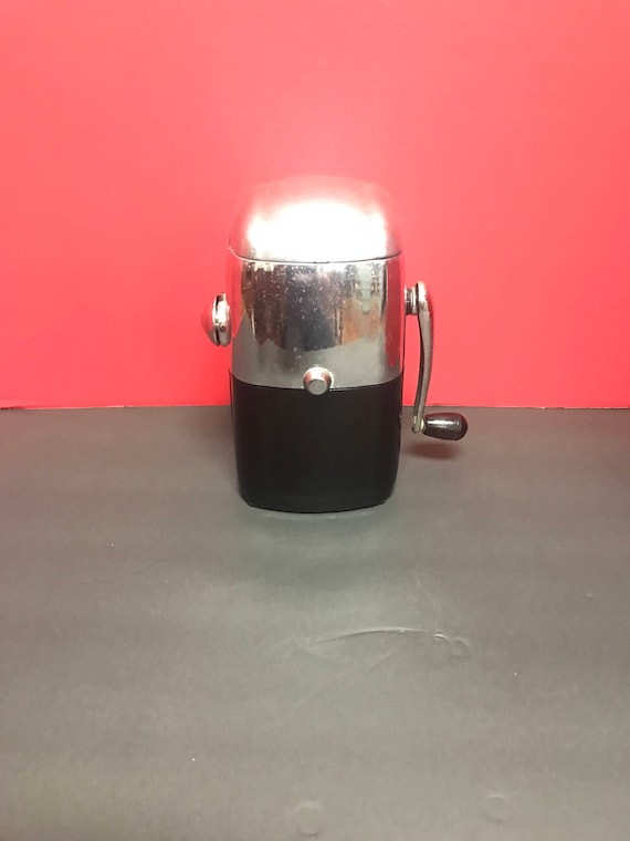 Fifties Ice crusher black and chrome