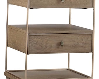 Stanley Furniture Virage Collection Two Drawer Nightstand Used 1 of 2