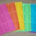 Popsicle tops Embroidered Feltie Sheet